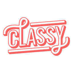  Classy Stylized Outlined Word PNG & SVG Design For T-Shirts