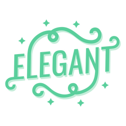 5 letter word with elegant