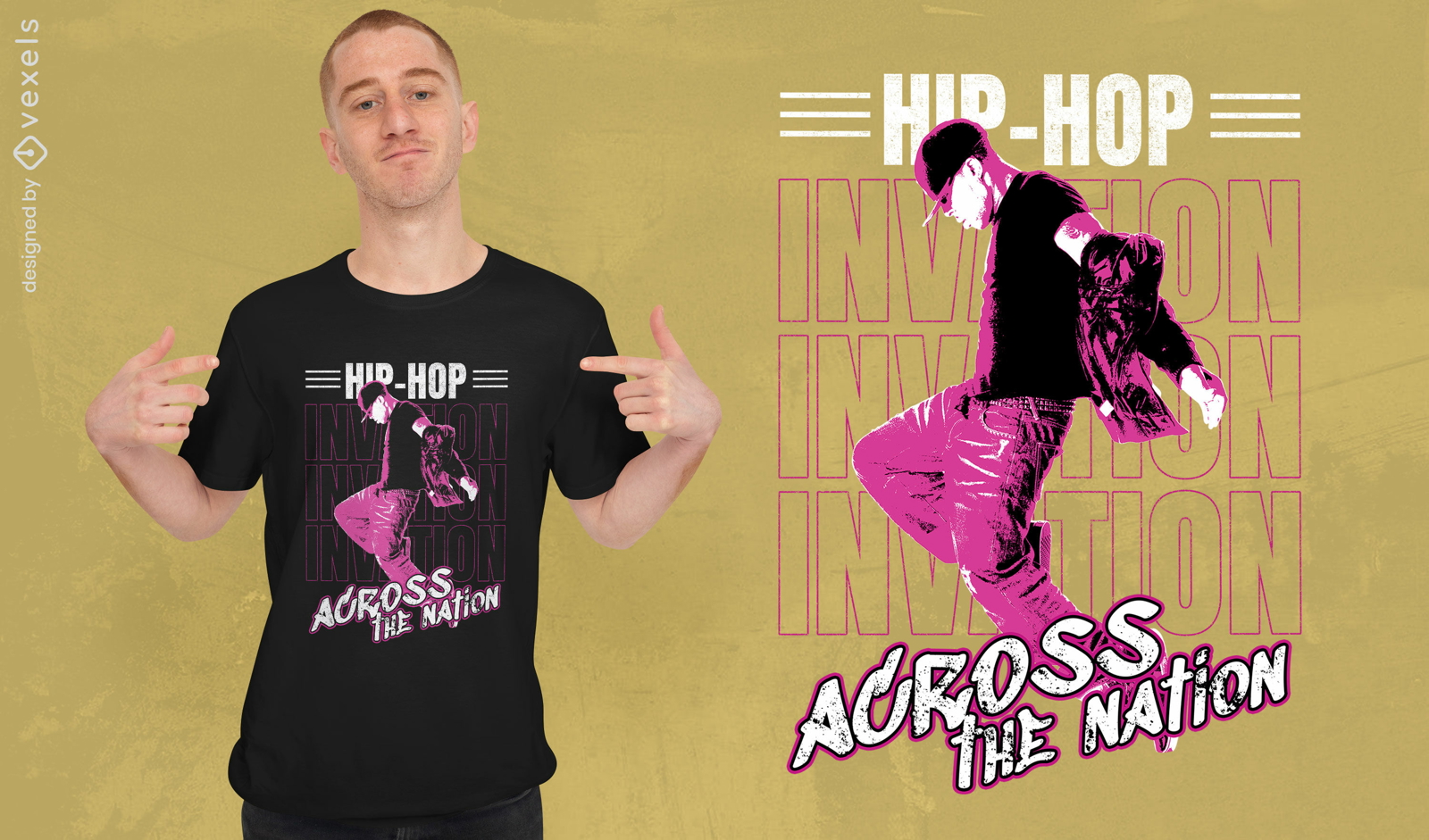 Hip-Hop-Invations-T-Shirt-Design