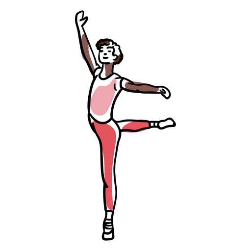 Delicate ballet dancer