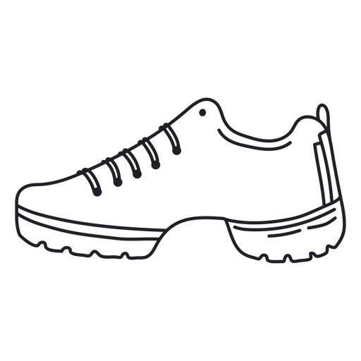 Hip-Hop-Schuhe PNG-Design