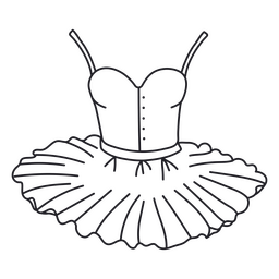 Ballet Tutu PNG Design Transparent PNG