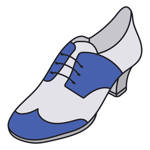 Zapatos de baile swing Diseño PNG