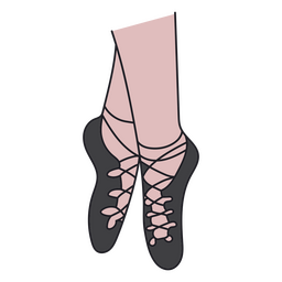 Irische Tanzschuhe PNG-Design