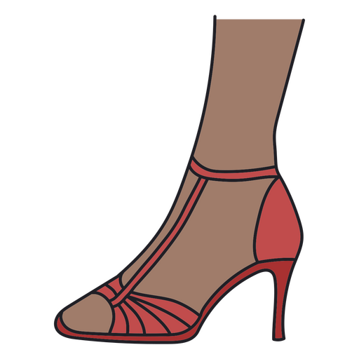 Sapatos de dança salsa Desenho PNG