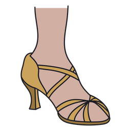 Ballroom Dance Shoes PNG Design Transparent PNG