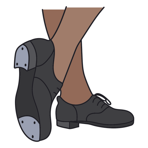 Par de zapatos de claqué Diseño PNG