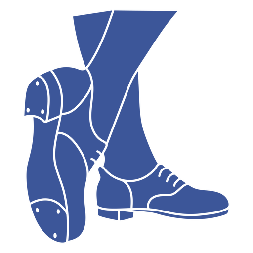 Schuhe für Stepptanz PNG-Design