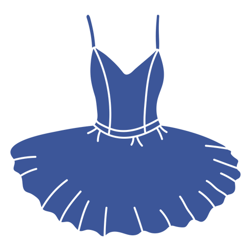 Lindo tutú para ballet Diseño PNG