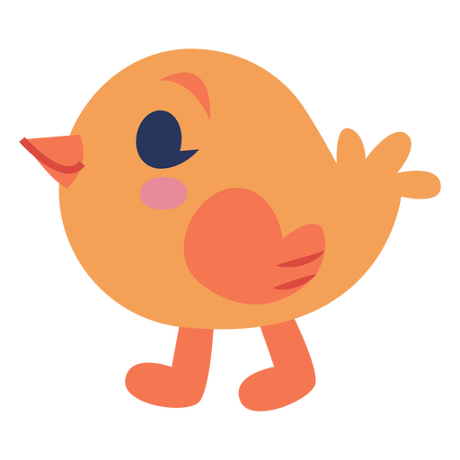 Pintinho fofo animal de Páscoa Desenho PNG