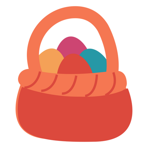 easter egg basket png