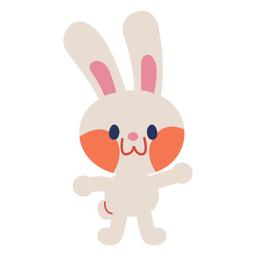 lindo conejito de pascua Diseño PNG