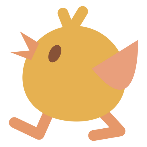 Easter cute chicken PNG Design
