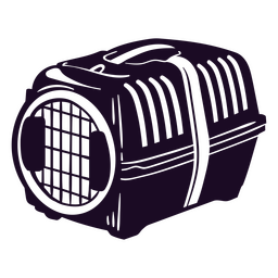 Transportbox für Tierarzt PNG-Design