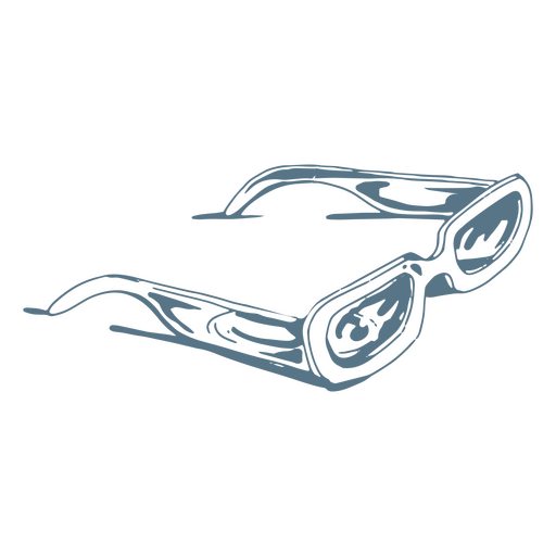 Icono de gafas de sol de primavera Diseño PNG