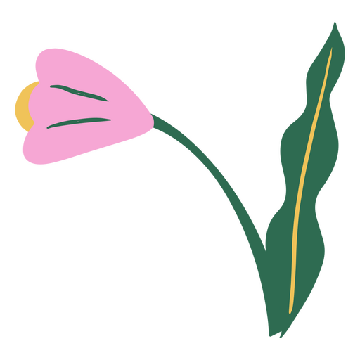 Symbol für die Natur der Frühlingsblume PNG-Design