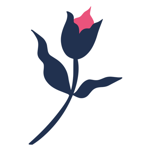 Icono de la naturaleza de la flor de primavera de Cottagecore Diseño PNG