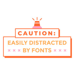 Leicht abzulenkendes Grafikdesigner-Zitatabzeichen PNG-Design