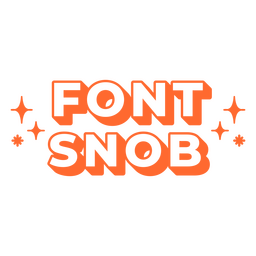 Insignia de cita simple de diseñador gráfico snob de fuente Diseño PNG