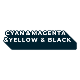 Distintivo de citação simples de designer gráfico de cores Desenho PNG