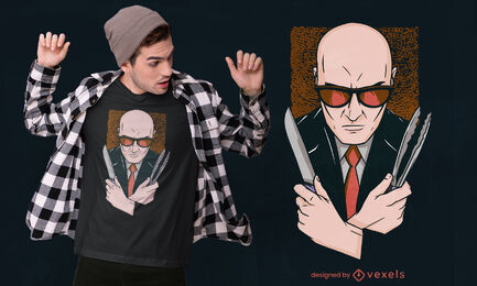 Tough chef t-shirt design