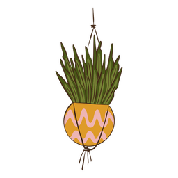 Hängepflanze nach Hause Natur PNG-Design