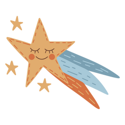 lindo, estrella, icono Diseño PNG