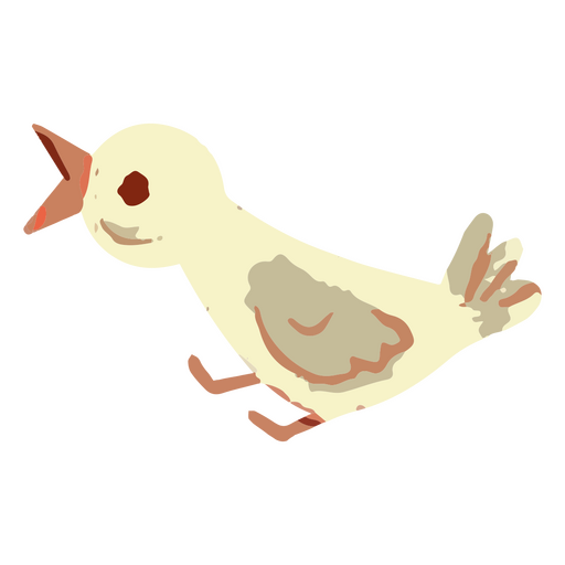 Frango de Páscoa artístico bonito Desenho PNG