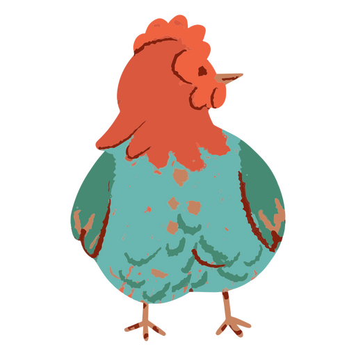 Pollo animal de Pascua de vacaciones Diseño PNG