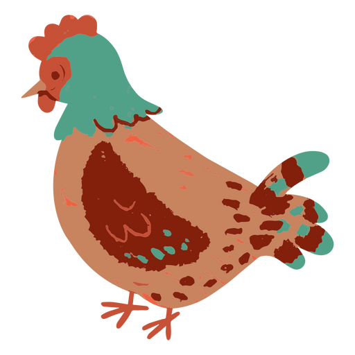 Hen Clipart Laid - Imagem De Galinha Em Desenho - Png Download