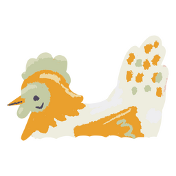 Animal de galinha da páscoa da natureza Desenho PNG