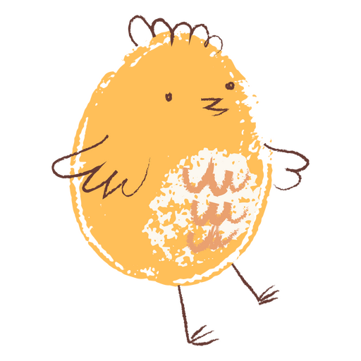 Easter chick cute animal PNG Design
