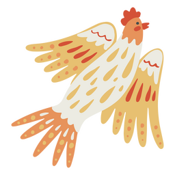 animal de frango fofo de páscoa Desenho PNG