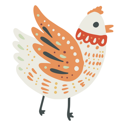 Easter chicken animal PNG Design
