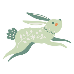animal coelhinho fofo da páscoa Desenho PNG
