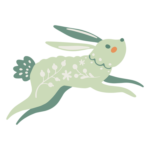 Animal lindo conejito de Pascua Diseño PNG