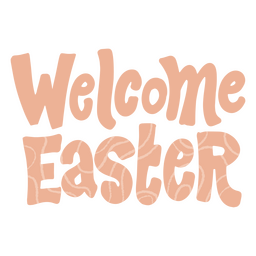 Bienvenido cotización plana pascua Diseño PNG