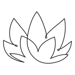 Tierra planta naturaleza línea continua Diseño PNG