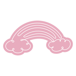Regenbogennatur der Erde PNG-Design