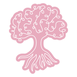Naturaleza del árbol de la tierra Diseño PNG