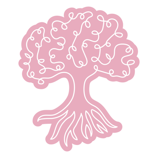 Naturaleza del árbol de la tierra Diseño PNG