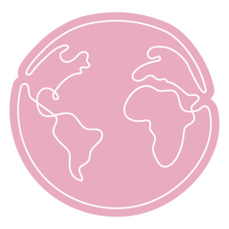 Natur des Planeten Erde PNG-Design