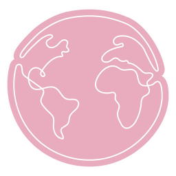 Planet Earth nature PNG Design