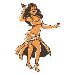 pessoas de dançarina do ventre Desenho PNG