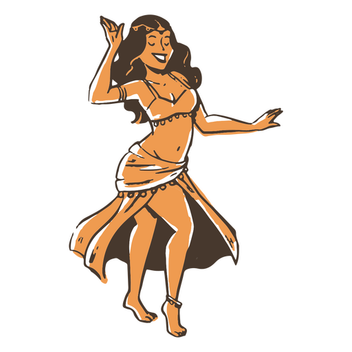 Gente bailarina del vientre Diseño PNG