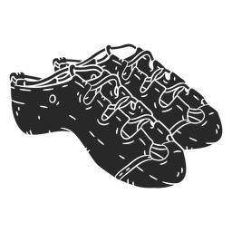 Einfache Tanzschuhkleidung PNG-Design