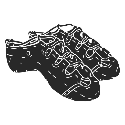 Roupa de sapatos de dançarina simples Desenho PNG