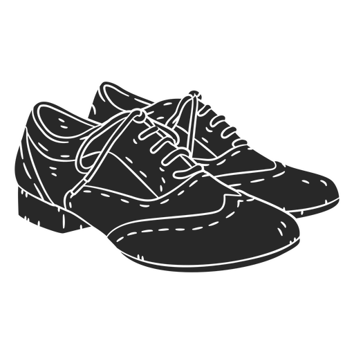 Einfache Kleidung für Stepptanzschuhe PNG-Design