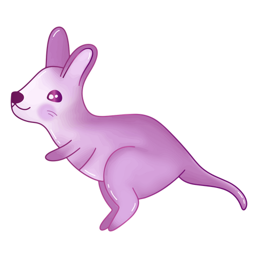 Animal canguru australiano kawaii Desenho PNG