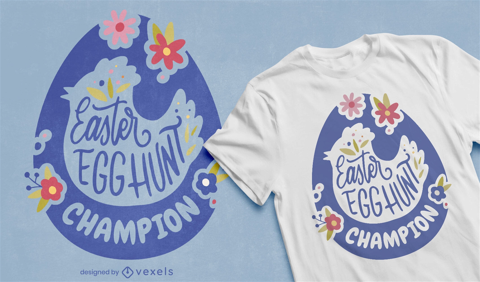 Easter holiday egg quote t-shirt design